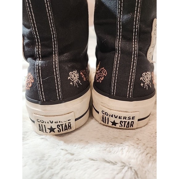 Converse  Shoe Womens‎ Size 6.5 Chuck Taylor All Stars Sneakers Mystic World - Picture 4 of 11